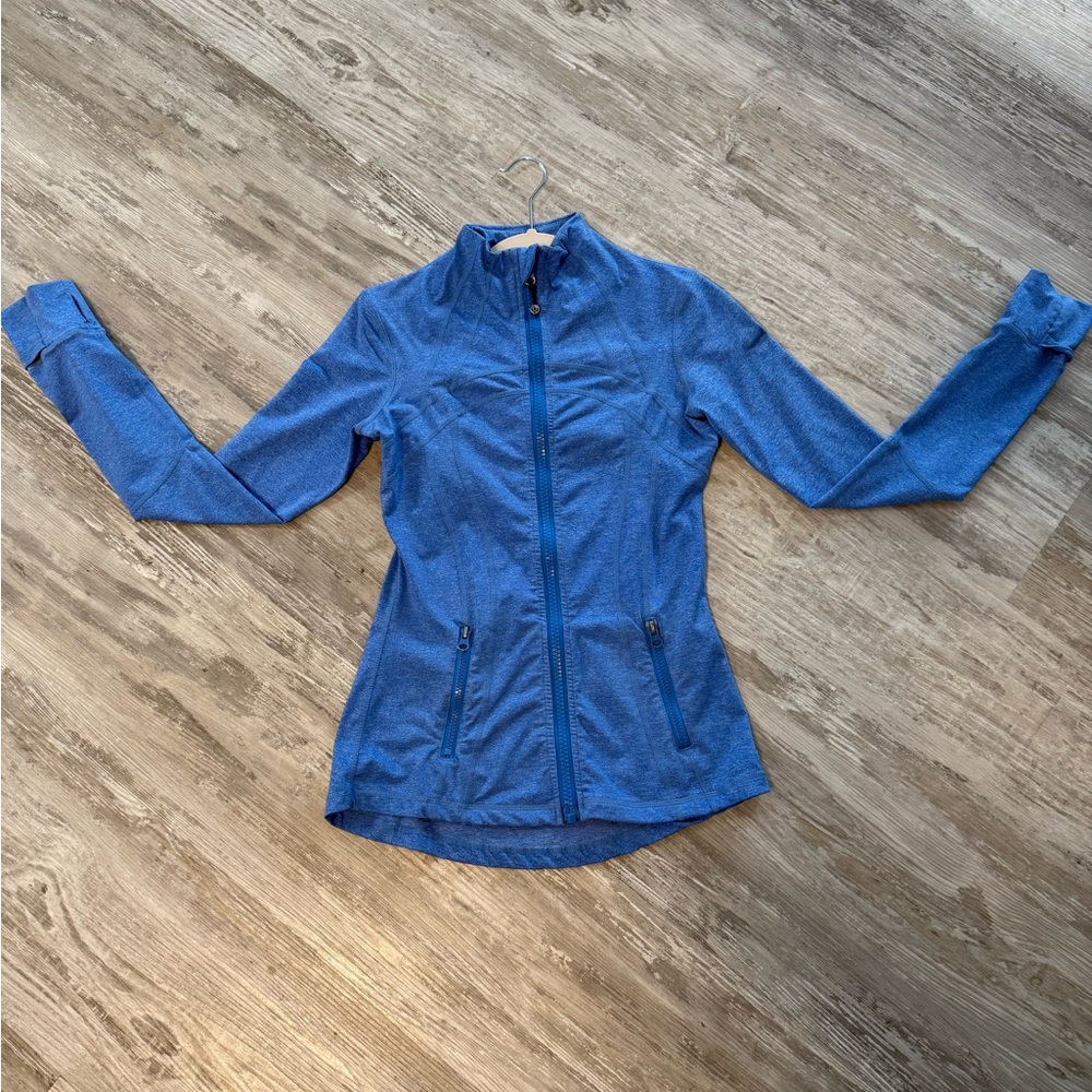 Lululemon Athletica Blue Utility Jacket with Performance Fabric